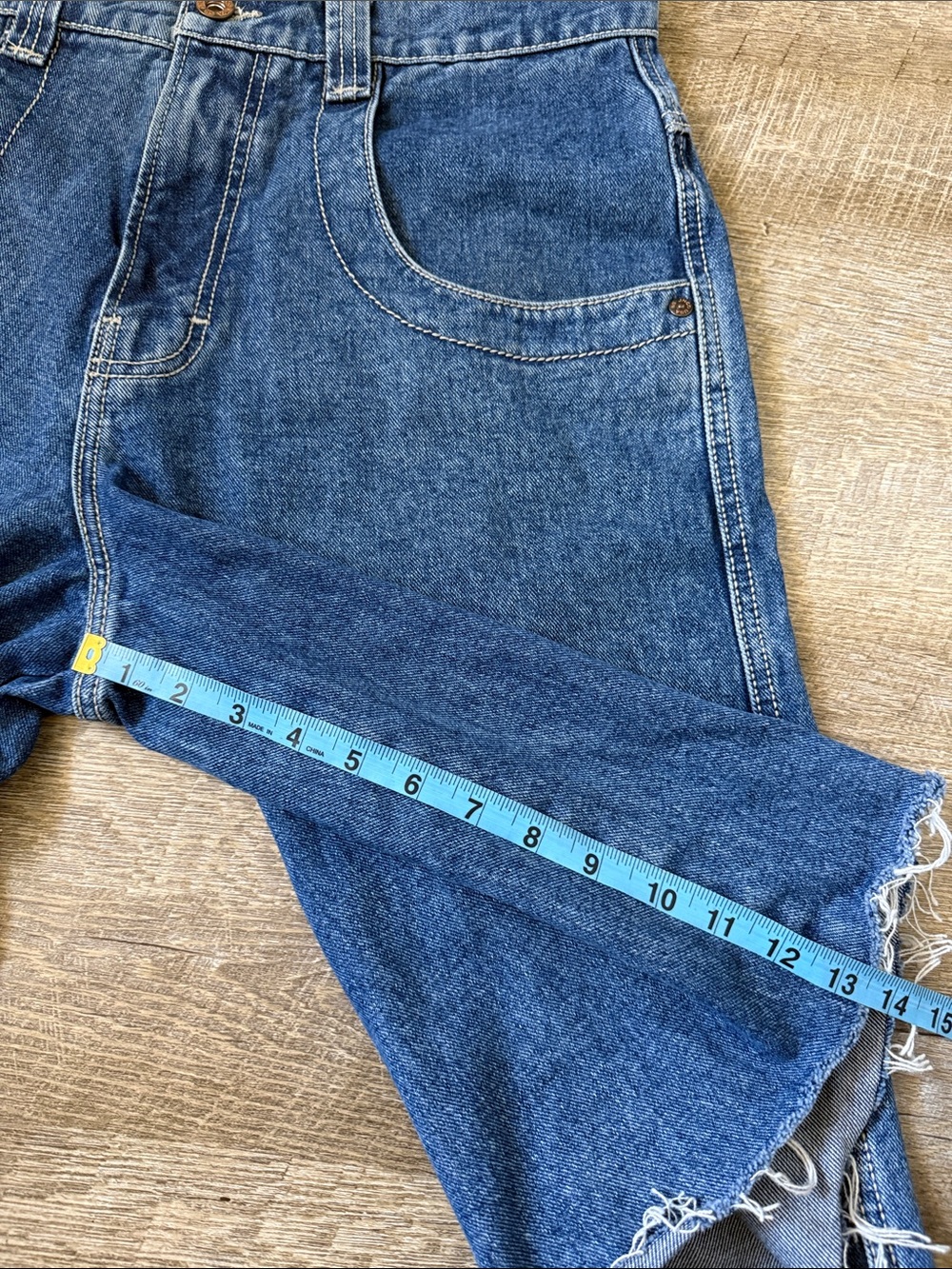 JNCO Men's Twin Canon Classics Cut Jorts Size 34W - Picture 5 of 5